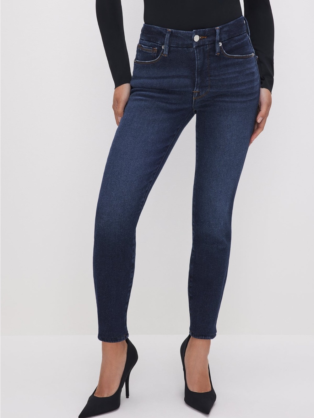 Good American Good Petite Skinny Jeans Size 6